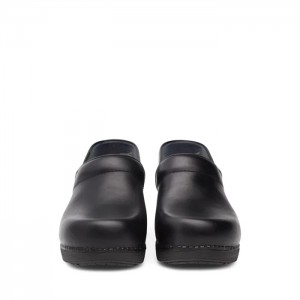 Black Dansko Work Xp 2.0 Leather Women's Clogs | KWSTRU-609