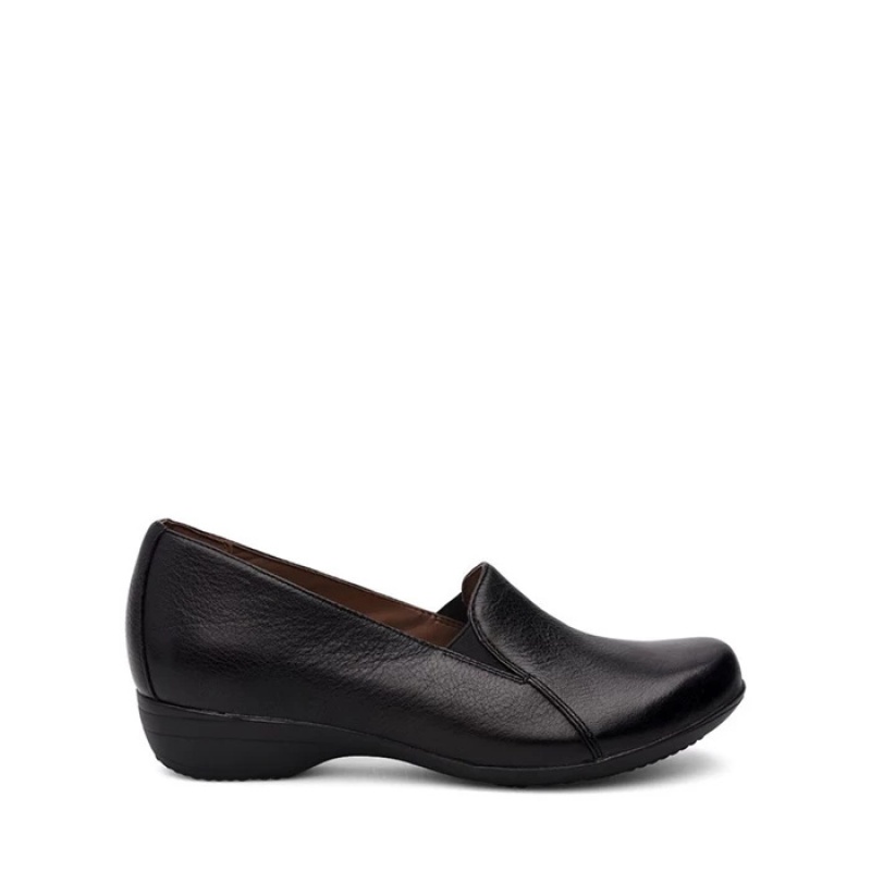 Black Dansko Casual Fayette Textile Women's Shoes | GCUHKS-763