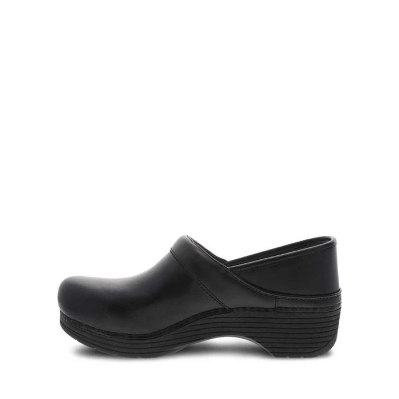 Black Dansko Comfort Lt Pro Leather Women's Clogs | LBYEVP-729