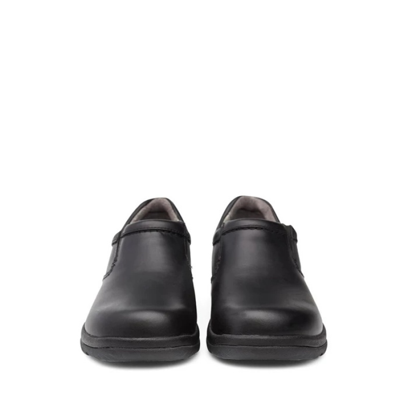 Black Dansko Low Tops Wynn Synthetic Men\'s Clogs | WMNLID-790