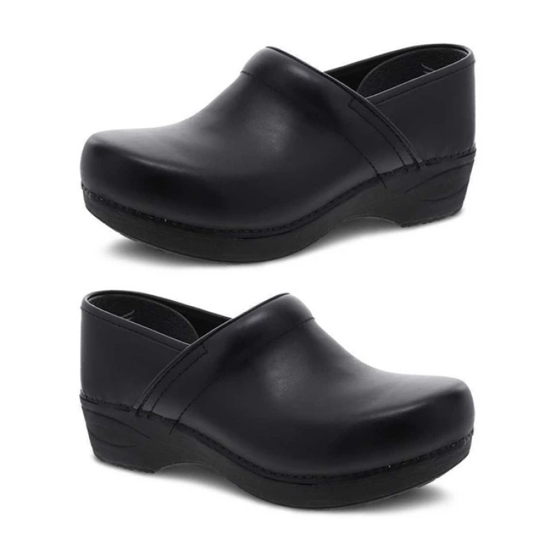 Black Dansko Slip On Xp 2.0 Memory Foam Women's Clogs | LHGBSF-457