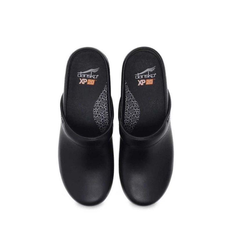 Black Dansko Slip On Xp 2.0 Memory Foam Women's Clogs | LHGBSF-457