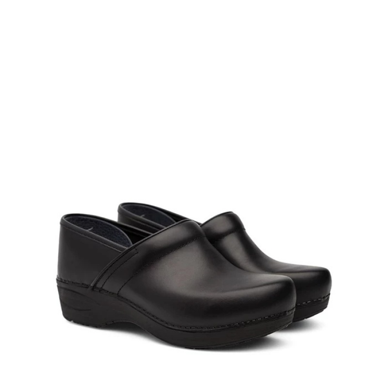 Black Dansko Work Xp 2.0 Leather Women's Clogs | KWSTRU-609