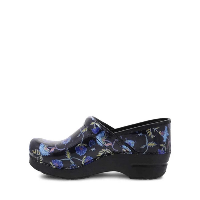 Blue Dansko Walking Stapled Clog Leather Women's Clogs | ZTGDHU-032