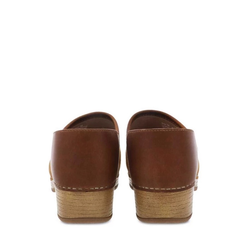 Brown Dansko Casual Barnes Suede Women's Clogs | UIPCMR-568