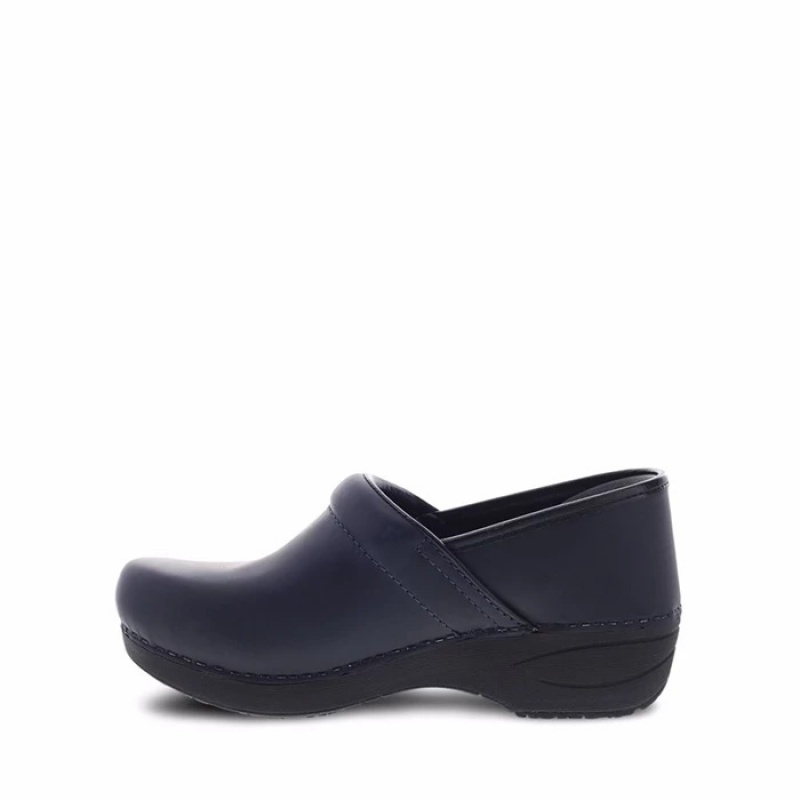 Navy Dansko Waterproof Xp 2.0 Leather Women's Clogs | RUYQDE-472